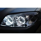 Для Chevrolet CAPTIVA S3X 2006 - 2011 ультра яркий дневной свет DRL CCFL ангельские глазки демонические глаза комплект теплый белый гало кольцо