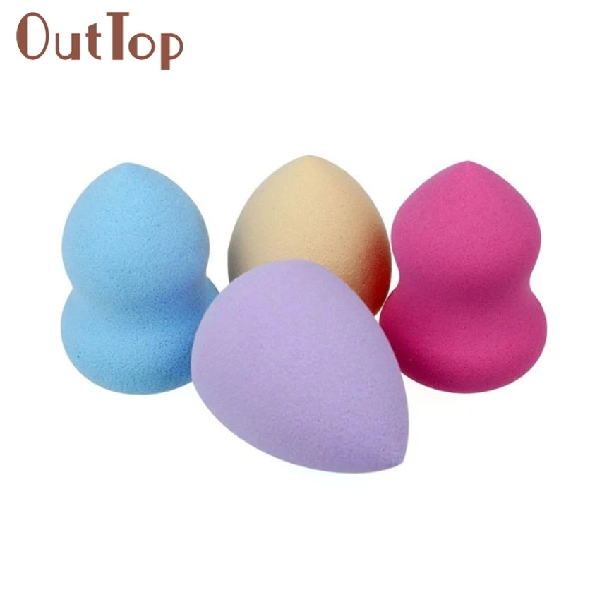 4pcs Pro Beauty makeup sponge make up cosmetics esponja maquiagem for make-up puff 32*46mm Q0331 |