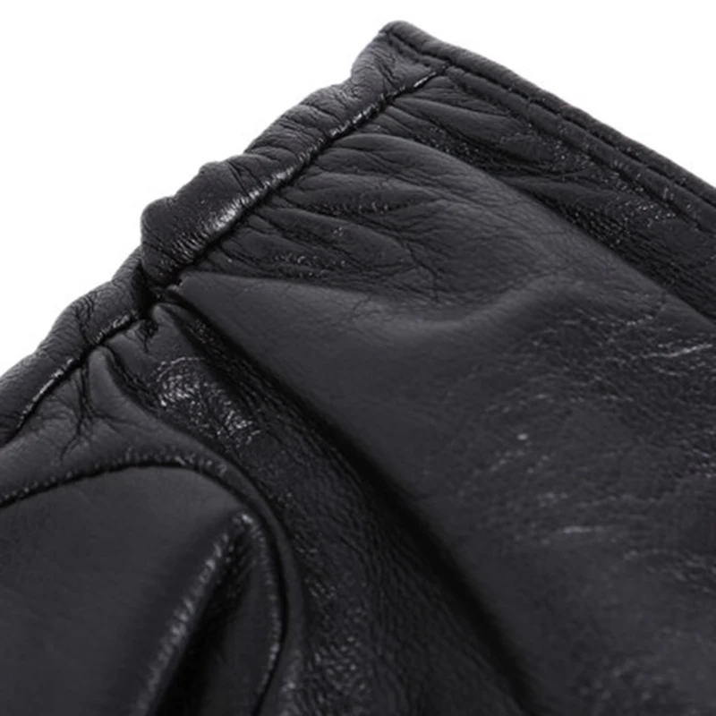 Дамы кожа перчатки Есть четыре видов цветов на выбор Зима женщина с подкладкой