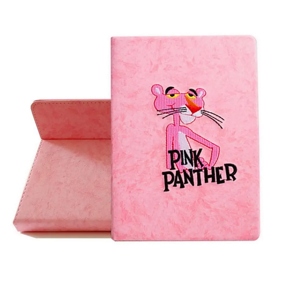 Pink Panther BS 568 Чехол для iPad 9,7 дюймов / выпуск 6th Air 1/2 ZAIWJ умный флип-чехол с функцией сна/пробуждения 3D вышитая розовая пантера - Цвет: Pink Panther BS 568