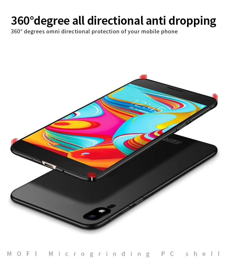 Чехол для Samsung Galaxy A2 Core оригинальная задняя крышка Жесткий из поликарбоната с