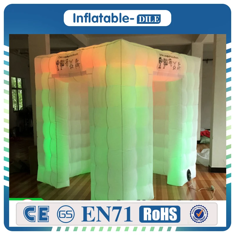 Портативный надувной фотобокс 2 5x2 25 м 12 цветов|enclosure| |