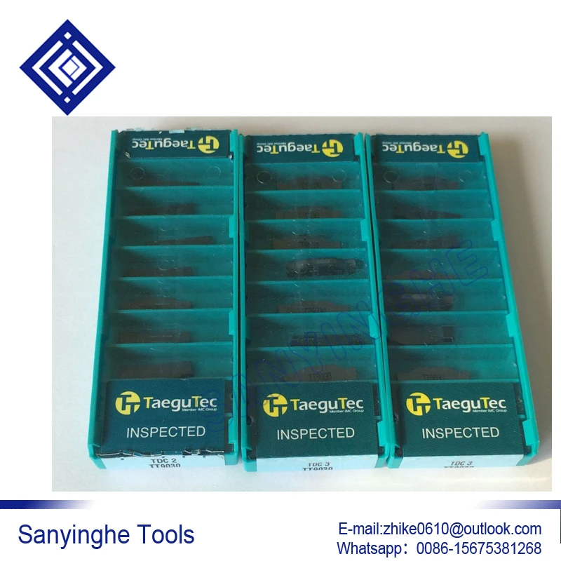 

50pcs /lots TDC2 TT9030 cnc carbide parting & grooving inserts