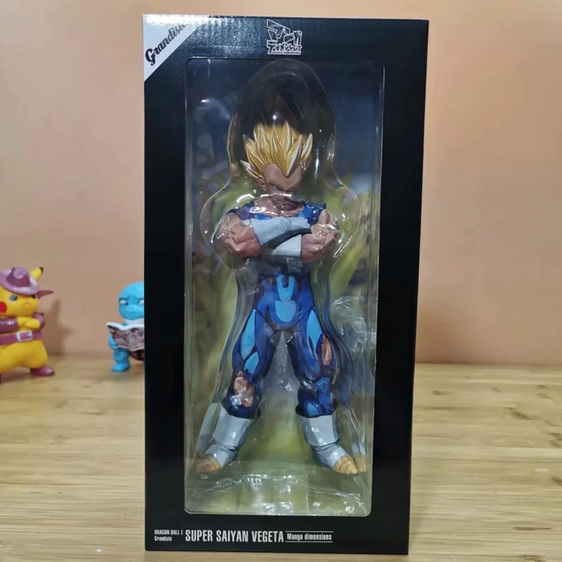 ROS Dragon Ball Z Вегета комикс Ver. Фигурки из ПВХ игрушки 28 см | Игрушки и хобби