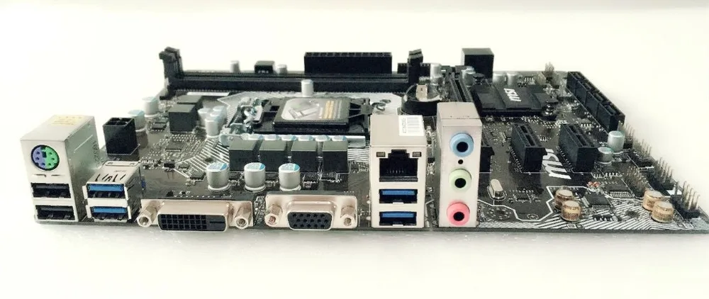 Бесплатная доставка оригинальная материнская плата для MSI B150M PRO VD DDR4 LGA 1151 I3 I5 I7 14