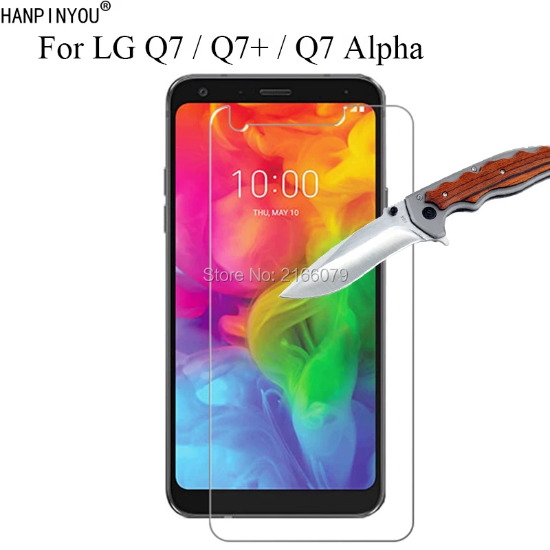 1 шт/2 шт 9H 2.5D Закаленное стекло протектор экрана для LG Q7 Plus Alpha + 5 &quotЗащитная