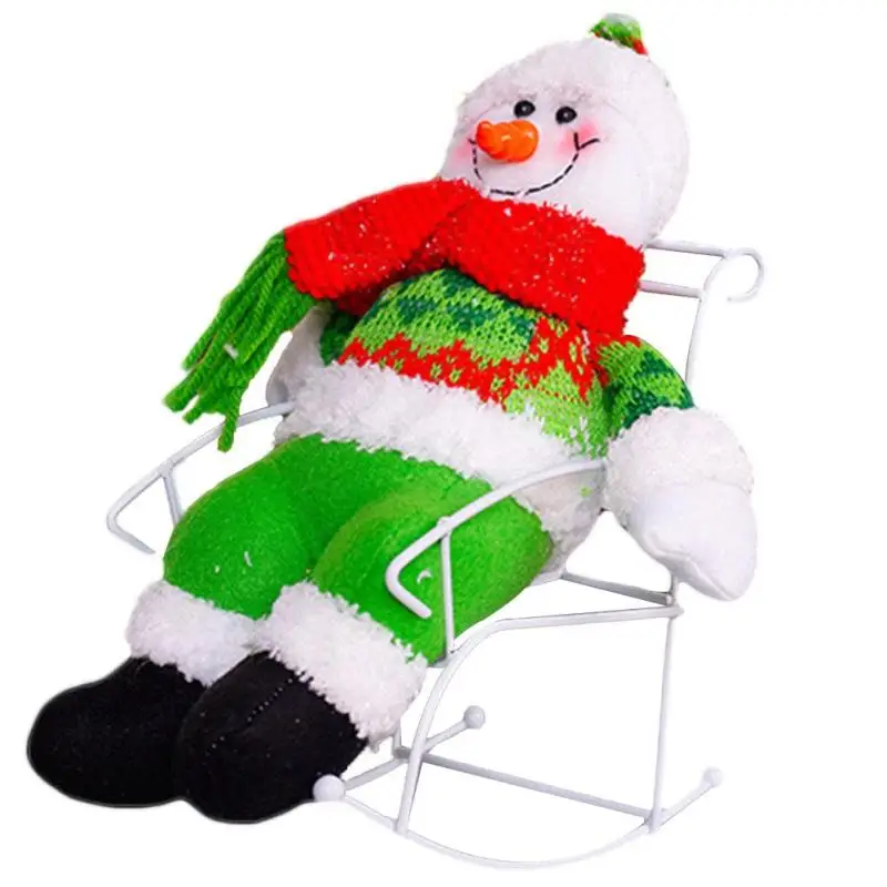 Новогодние товары кресло-качалка Санта Клаус куклы украшения для дома Xmas