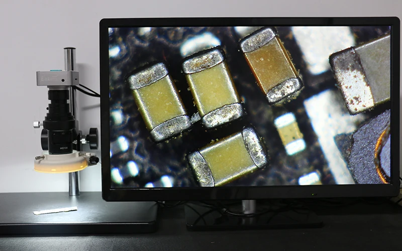 36MP 1080P 2K HDMI USB лабораторный цифровой промышленный видео микроскоп камера+ 144 светодиодный кольцевой светильник+ 200X 500X FHD C крепление объектива