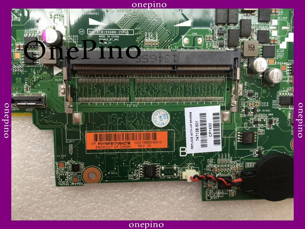 Подходит для HP 15 D 250 255 747138 001 501 601 материнская плата ноутбука полностью