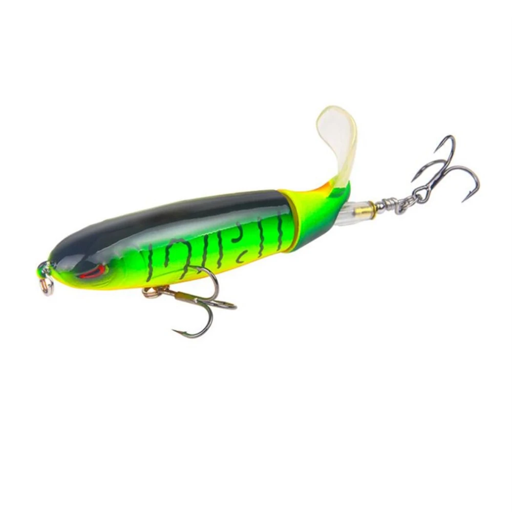 1 шт./лот Whopper plopper 10 см 13 г плавающий Поппер рыболовная приманка искусственная