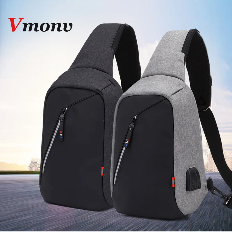 Рюкзак Vmonv для ноутбука с USB зарядкой IPAD Mini Air Pro 9 7 дюйма противокражная сумка