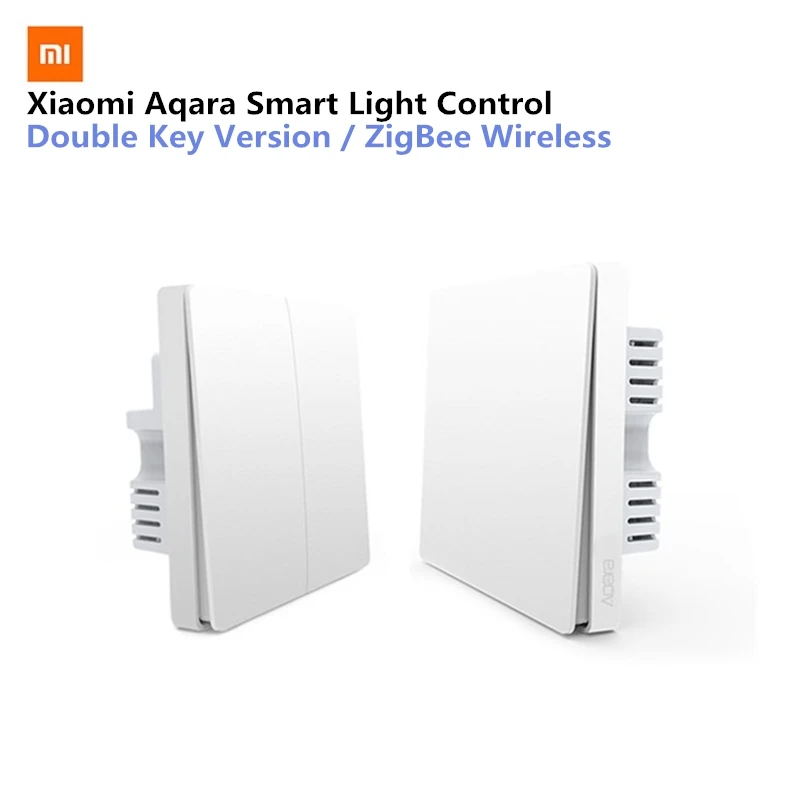 Xiaomi Aqara Mijia умный свет управление ZiGBee огонь провода и нулевой линии настенный