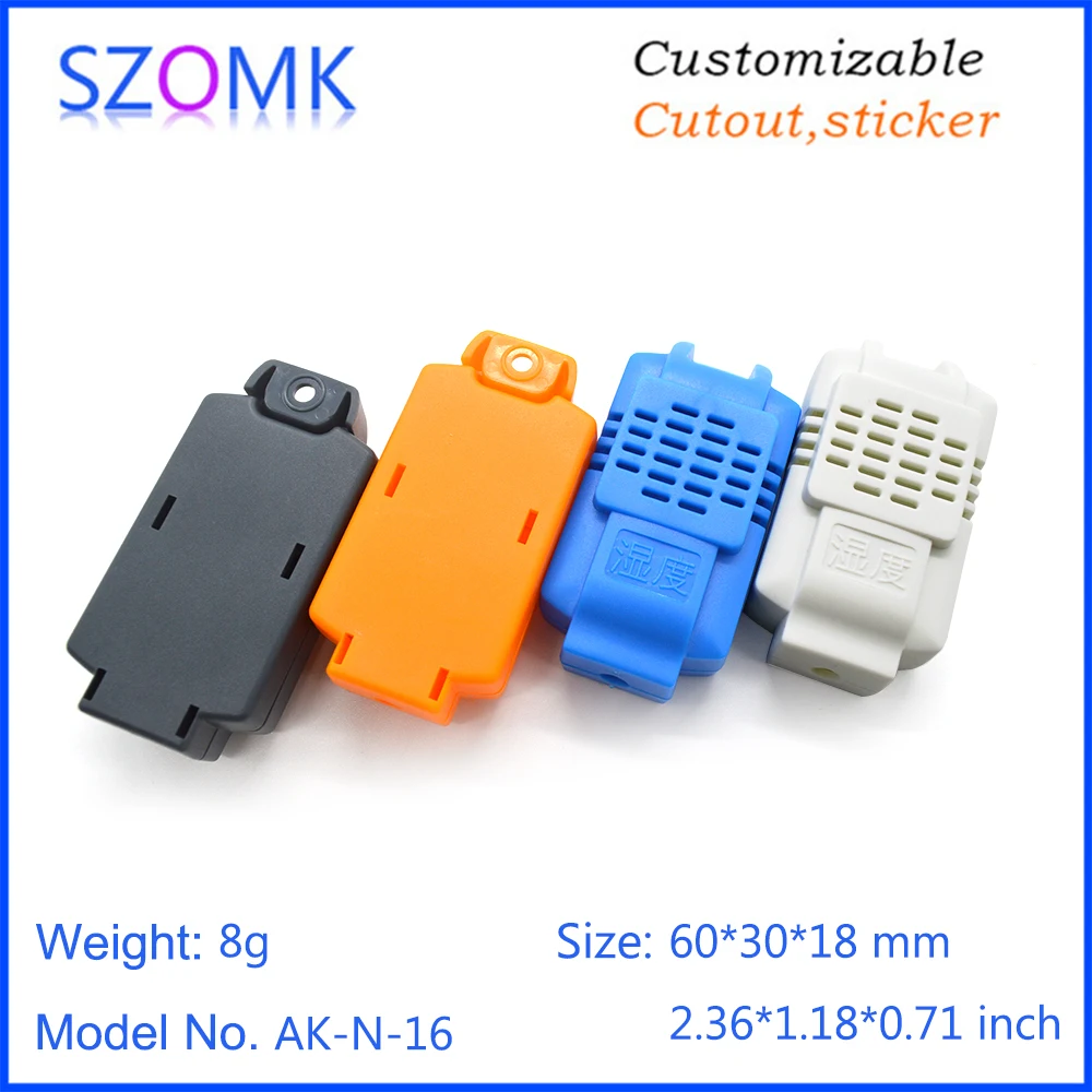 (2 шт.) небольшой пластиковый корпус для электронных проектов с датчиком