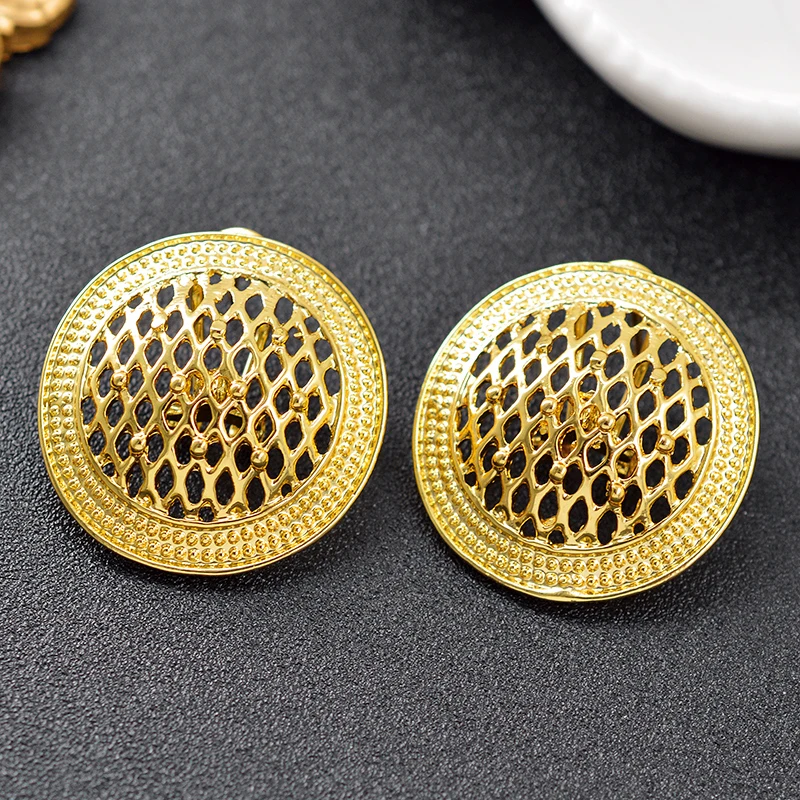 Sunny Jewelry классические ювелирные изделия большие круглые Ювелирные наборы для