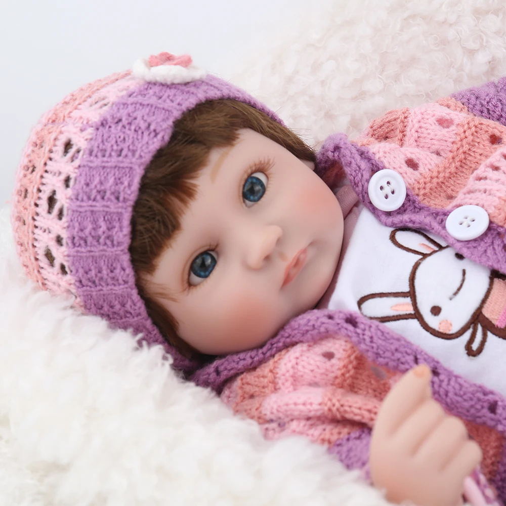 KAYDORA Reborn Baby Girl Кукла новейшая 45 см кролик девочка подарок на день рождения 16