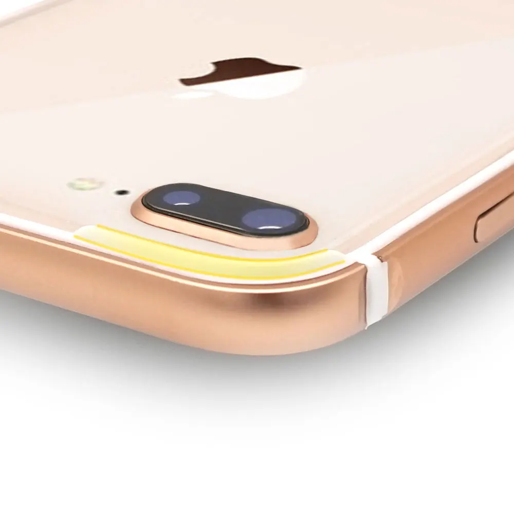 Portefeuille Bumper Case For iPhone 8 Protective Aluminum TPU Silicone Hybrid Frame for Apple 7 Plus Metal Coque |