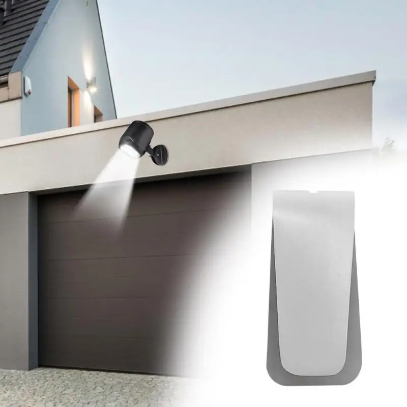 4LED Motion Sensor Spotlight Waterproof Garden Wall Light Street Security Lamp