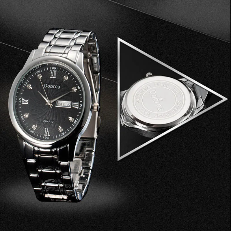 Whatch для женщин jam Tangan Wanita происхождения 2018 мода пара Рим с календари Diamond Часы Relogio