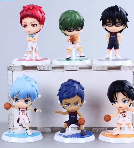 С розничной коробкой аниме Куроко Баскетбол Kuroko no Basuke издание 5 й ПВХ Фигурки tetsuya