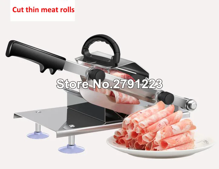 New Style Household Manual Meat Slicer Lamb Beef Cutting Machine Vegetable Mutton Rolls Hand Mincer Cutter Best Promotion | Дом и сад