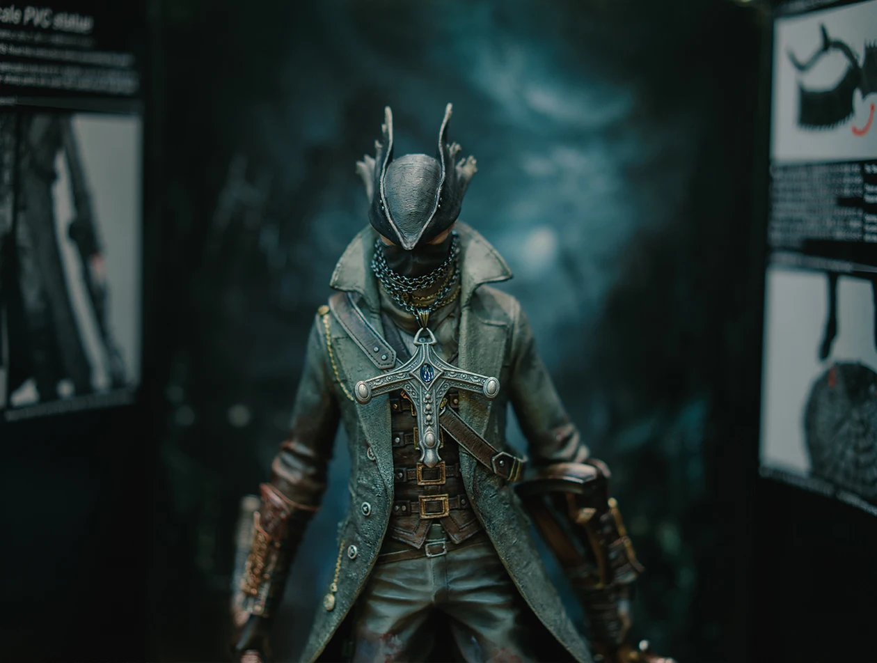Игра Ps4 Bloodborne Sword Hunter значок-подвеска с ограниченной коллекцией деревянных коробок