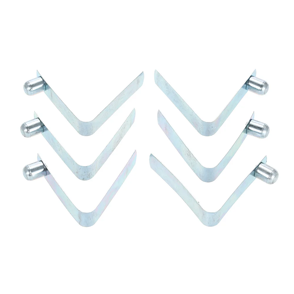 6 шт. Пружинные зажимы для Каяка палаток кнопки защелки фиксаторы труб аксессуары