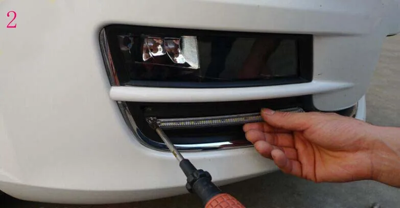 CHESHUNZAI светодиодный DRL Дневной ходовой светильник, яркий прочный для VW Golf 7, модификация автомобиля