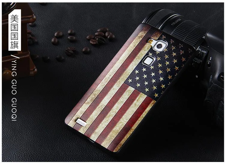 coque funda Huawei Mate 7 Case butterfly cartoon TPU Soft Cover sFor Mobile phone cases caso bags fundas |