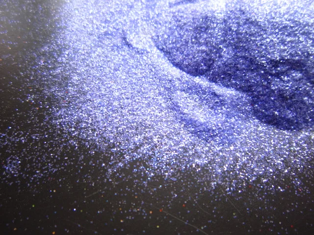 Голографический блестящий для ногтей порошок синяя фиолетовая украшения DIY УФ