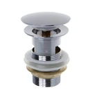 Пробка для слива раковины для ванной комнаты, кран для раковины с кнопкой, выдвижная пробка для отходов