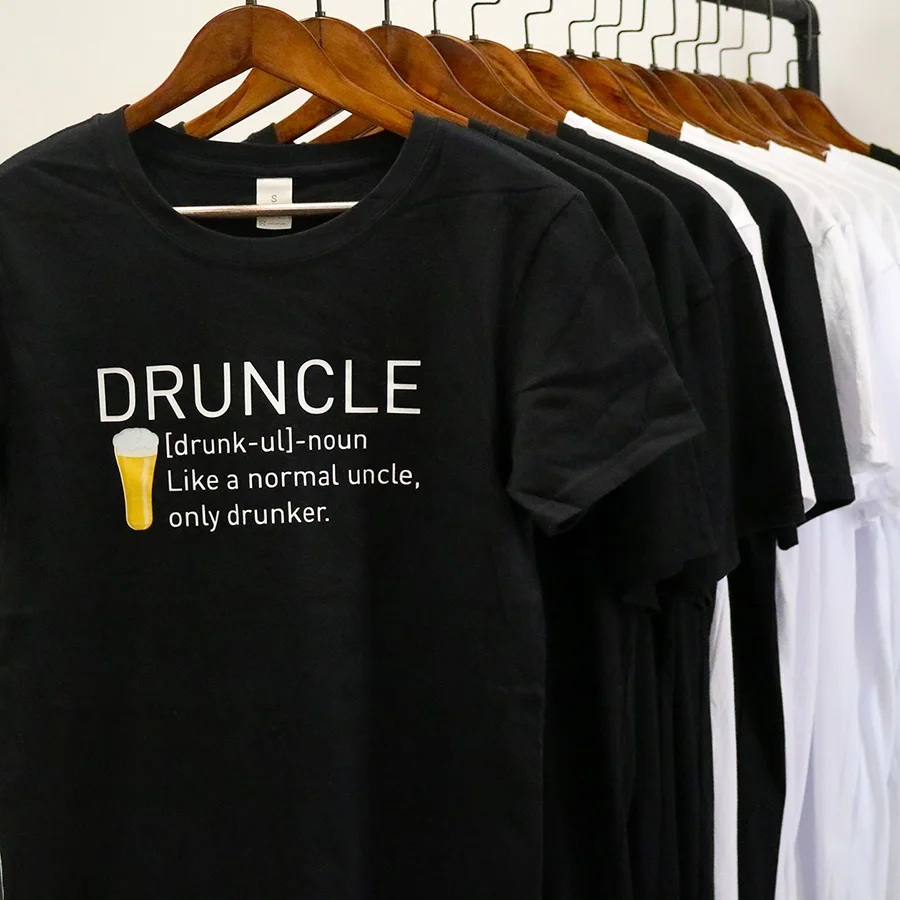 Футболка Druncle забавная футболка с надписью «disunge», футболка Camiseta, хлопок, футболка с короткими рукавами для пива, европейский размер