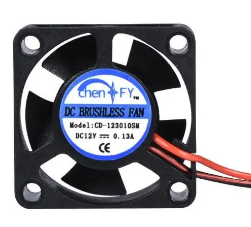 1pcshigh качество 3010 S 30 мм 30x30x10 12 В 2Pin DC кулер Малый охлаждения вентилятор для 3D