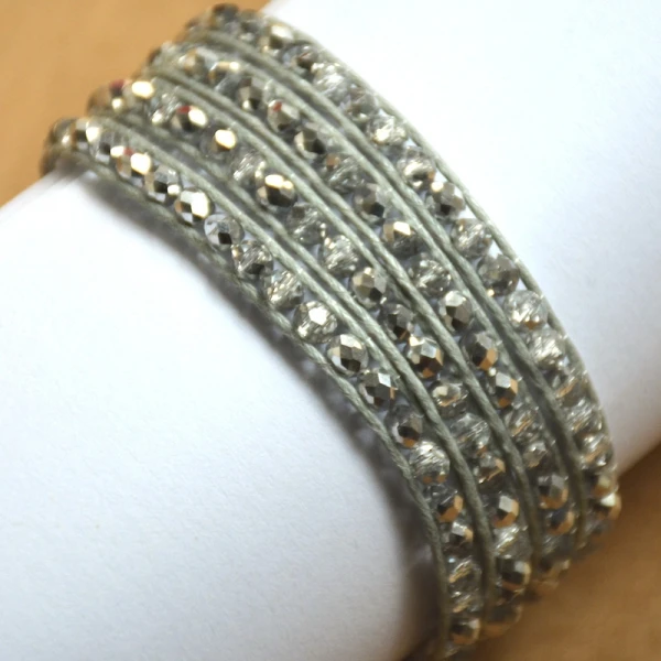 Горячая Распродажа 2017 браслеты с прядями женский браслет ручной работы