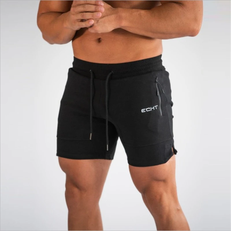 M-2XL, мужские летние повседневные сетчатые шорты, мужские брендовые новые пляжные шорты, одноцветные Дышащие Модные Повседневные Шорты с эластичной талией для спортзала