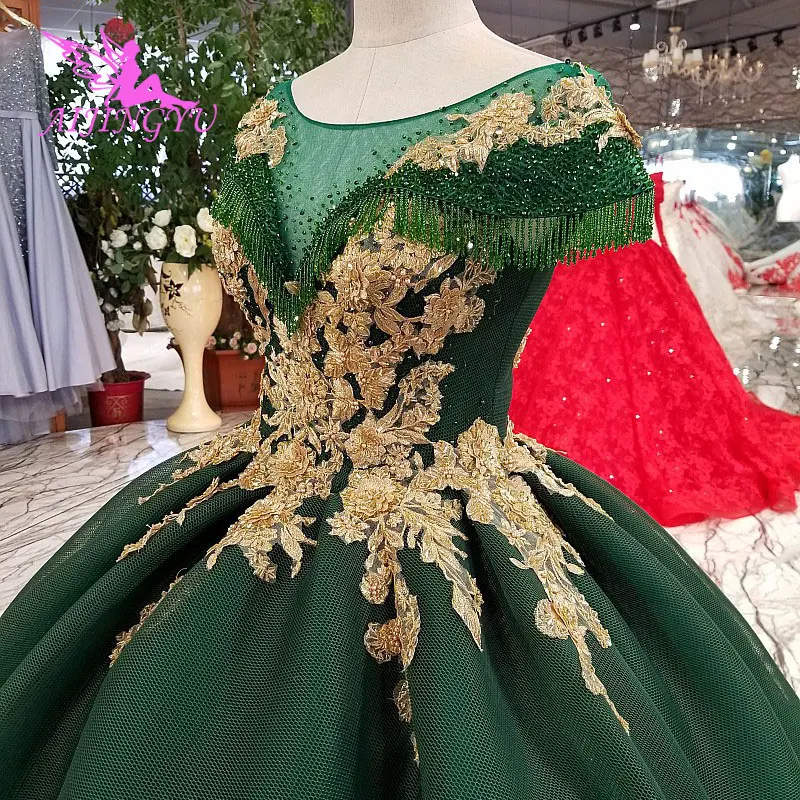 AIJINGYU сексуальные свадебные платья Короткое свадебное платье из органзы Дешевое
