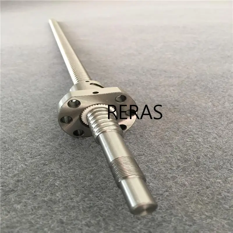 Sfu1605шариковый винт любой длины 300 350 400 450 500 600 650 700 900 1000 1200 1500 мм шариковая гайка