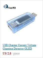 Испытательное оборудование USB мини разряд нагрузочный резистор 2A/1A с переключателем 1A зеленый светодиод, 2A красный светодиод USB адаптер питания