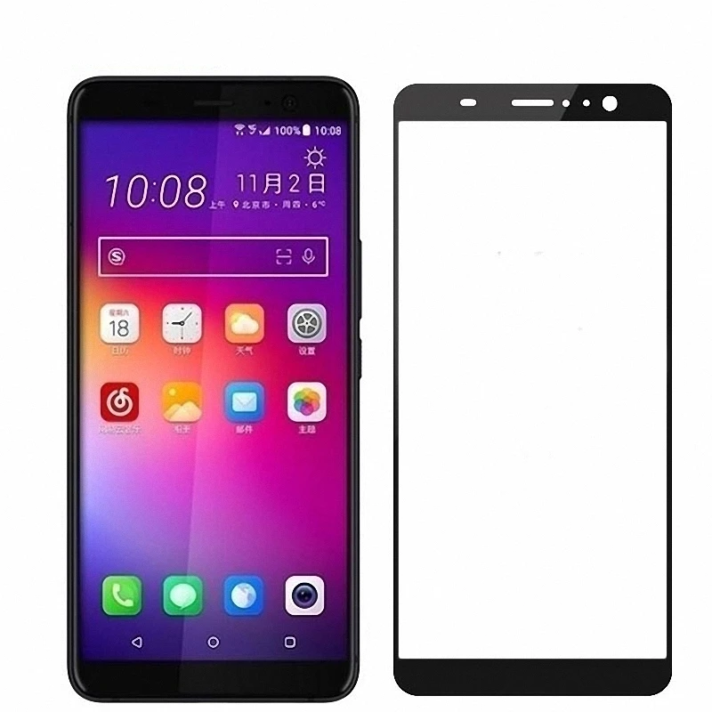 Для HTC U11 9H полное покрытие закаленное стекло Защита экрана для PLUS + 4 Гб 64 6 ГБ 128