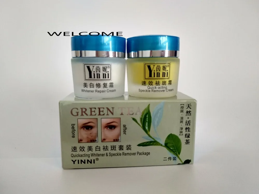 YINNI Green tea anti freckle Whitening Cleanser Oil Control Skin Facial Cleanser Face Skin Care