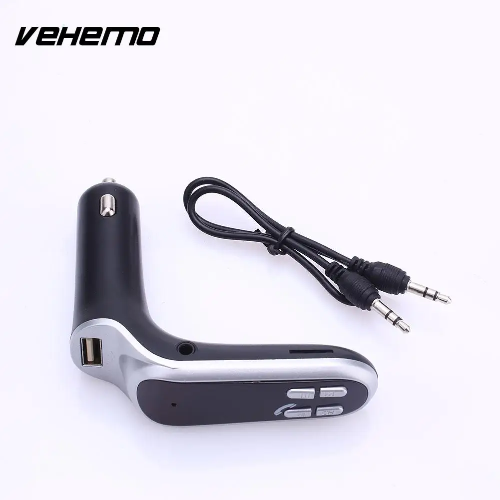 Vehemo ЖК дисплей 12 В fm передатчик DSP эха Смарт Премиум качества Bluetooth|FM-трансмиттеры|