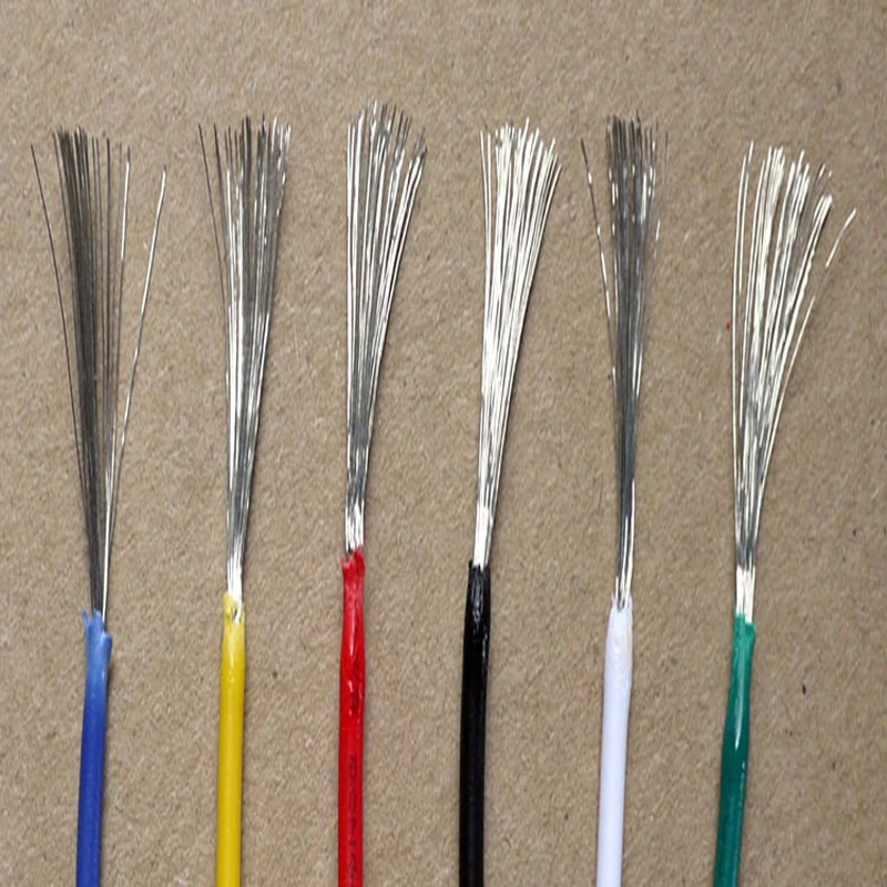 Аркадный многожильный соединительный провод 22AWG гибкий ПВХ электронный луженый