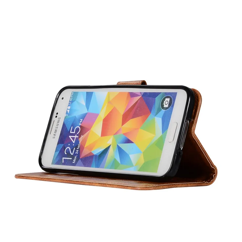 Для Samsung Galaxy S5 Neo Чехол бумажник чехол для телефона из искусственной кожи G903F G903 SM