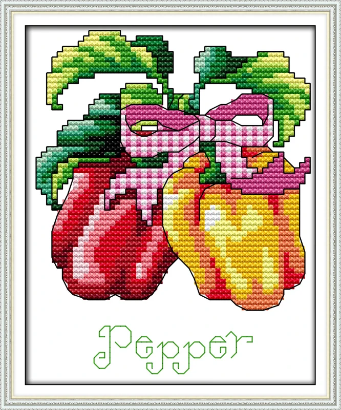 Набор для вышивки крестом Joy Sunday Pepper 11CT 14CT набор рукоделия вышивка домашнее