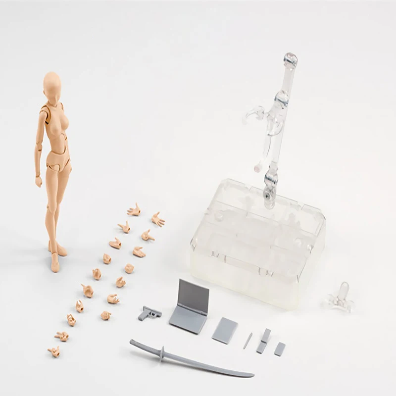 Аниме Archetype He She Ferrite Figma подвижные тела Feminino Kun Body Chan ПВХ фигурка модель игрушки