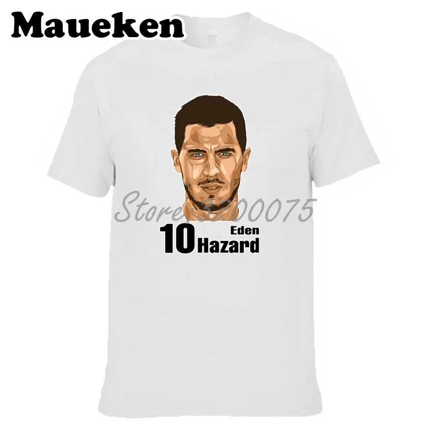 Мужская футболка с коротким рукавом Eden Hazard 10 Belgium Chelseaes The core W0216003 | одежда