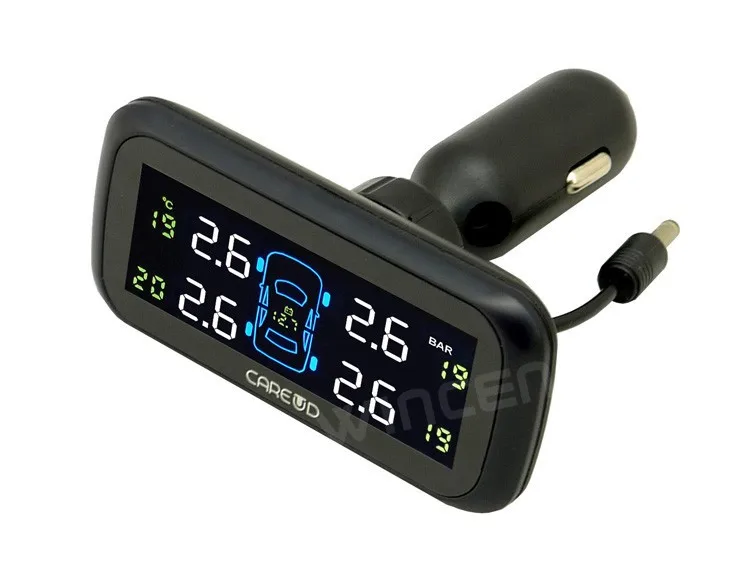 TPMS с цветным экраном внутренним датчиком мониторинга напряжения батареи
