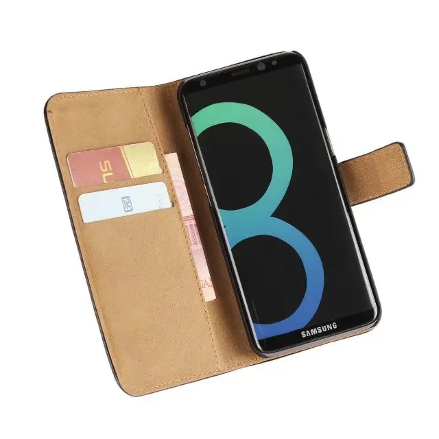 Чехол S8 для Samsung Galaxy G9500 чехлы бумажники стильные откидные Кожаные книжки с