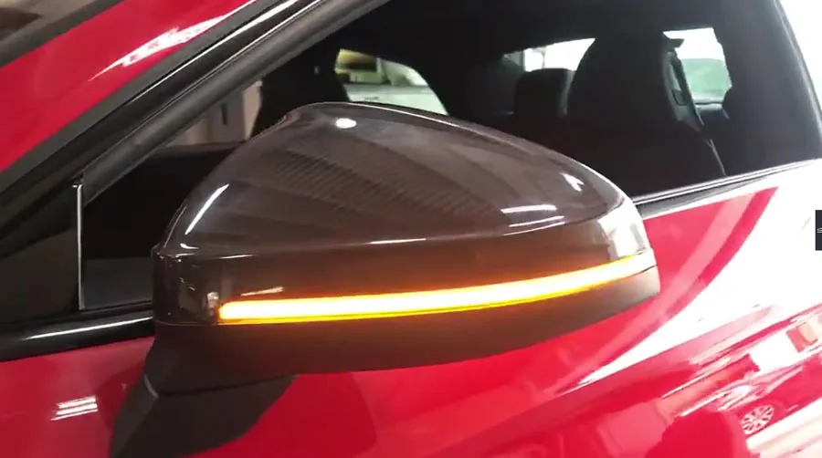 Дымчатый динамический мигалка для Audi A4 A5 B9 S4 S5 RS5 2017 2018 2019 светодиодный индикатор