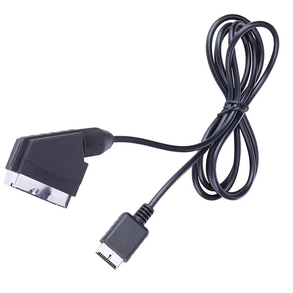 Кабель Scart RGB 1 8 м аудио-и видеокабель AV для воспроизведения 2 3 PS1 PS2 PS3 | Электроника