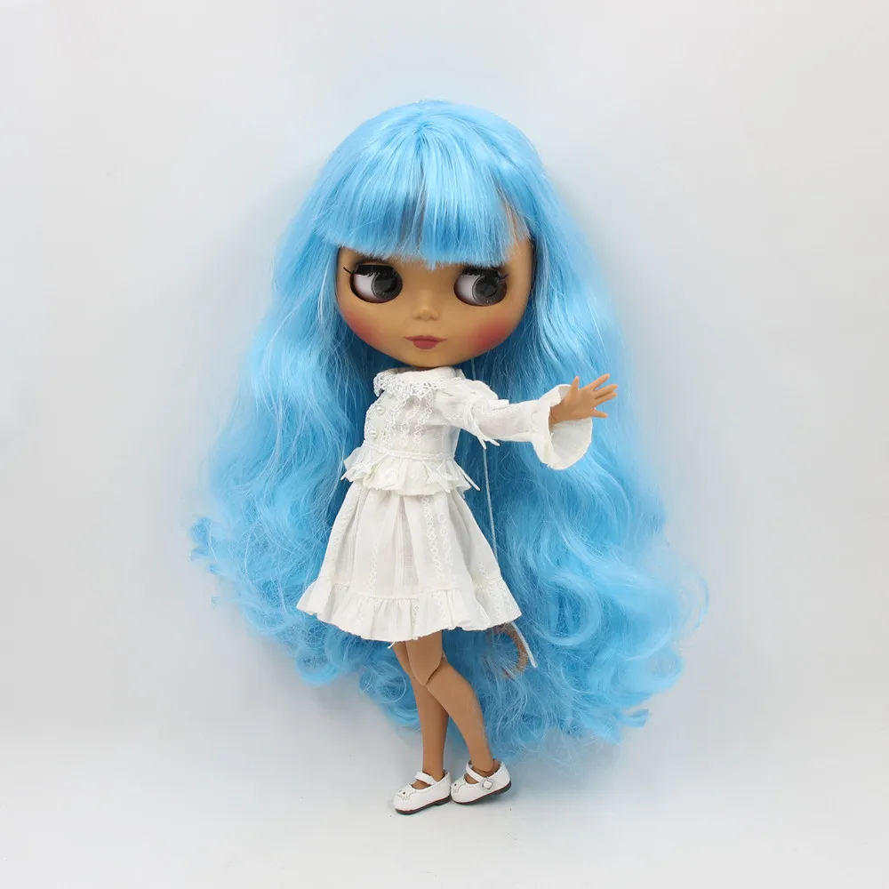 Ледяной DBS Blyth кукольные 1/6 bjd с черной кожи телесного цвета шарнирное тело и